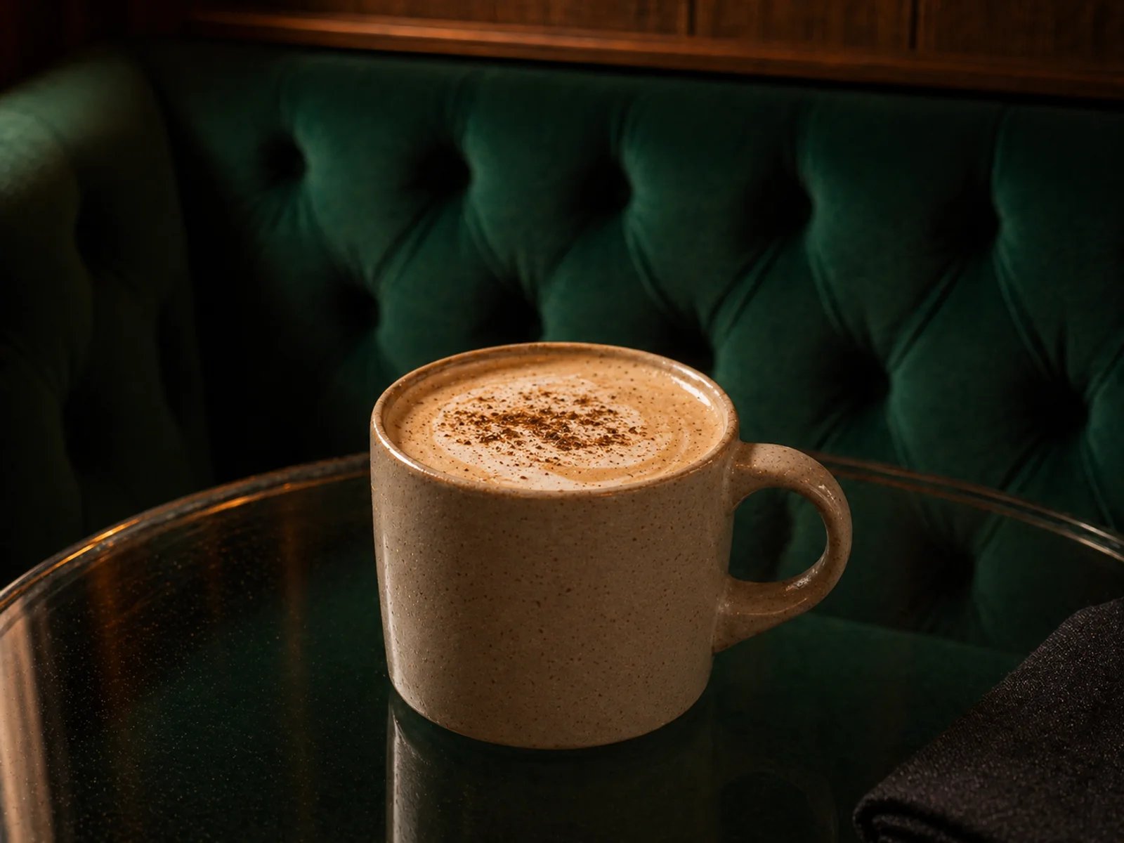 Kavrulmuş Hojicha Latte