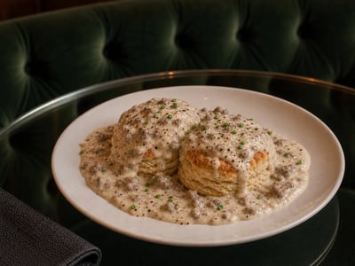 Biscuit Gravy Tepsi