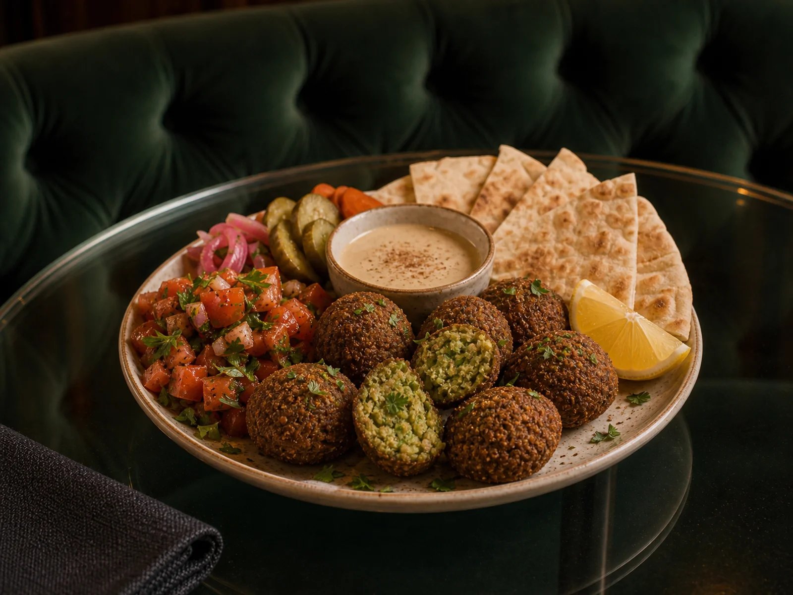 Cairo Falafel Plate