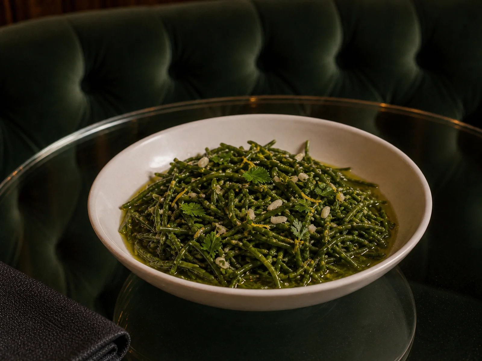 Sea Beans with Verjuice