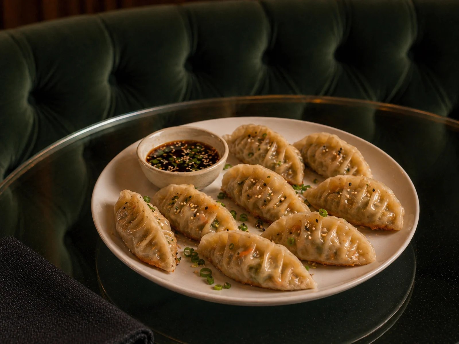 Gemüse-Dumplings