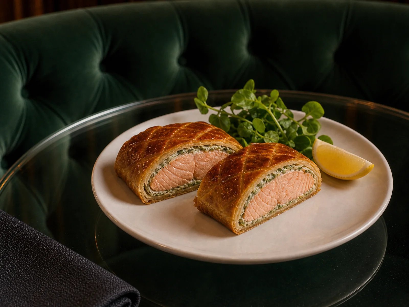 Salmon En Croute