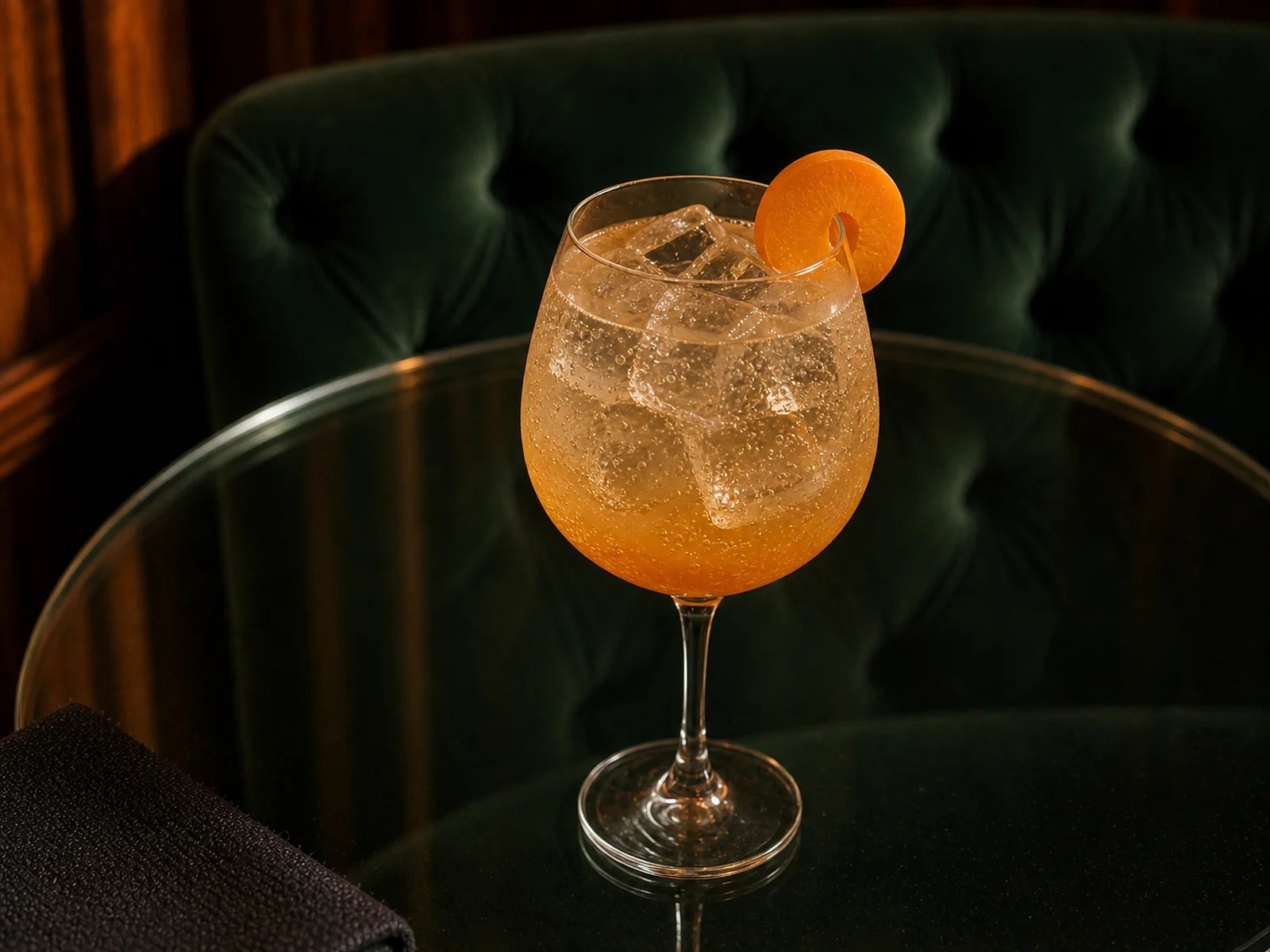 Apricot Pálinka Spritz