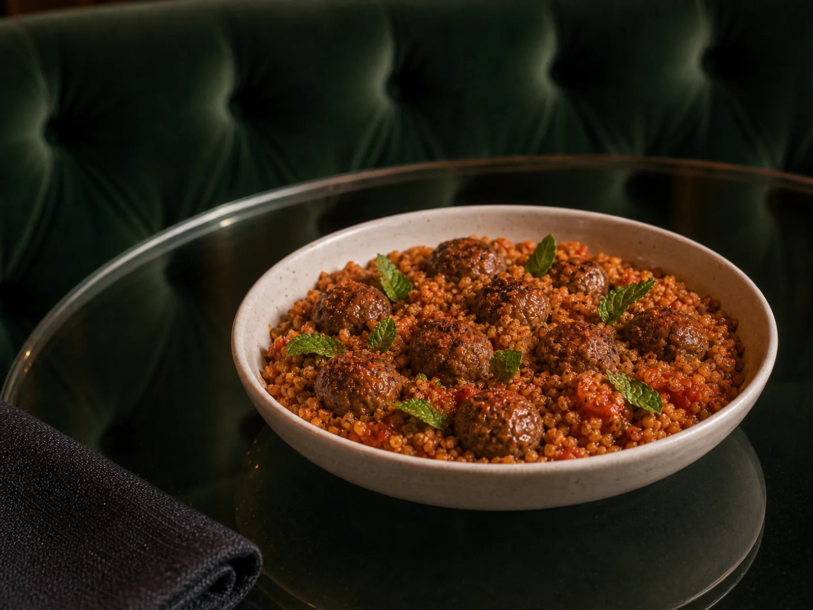 Kefta Skillet with Bulgur