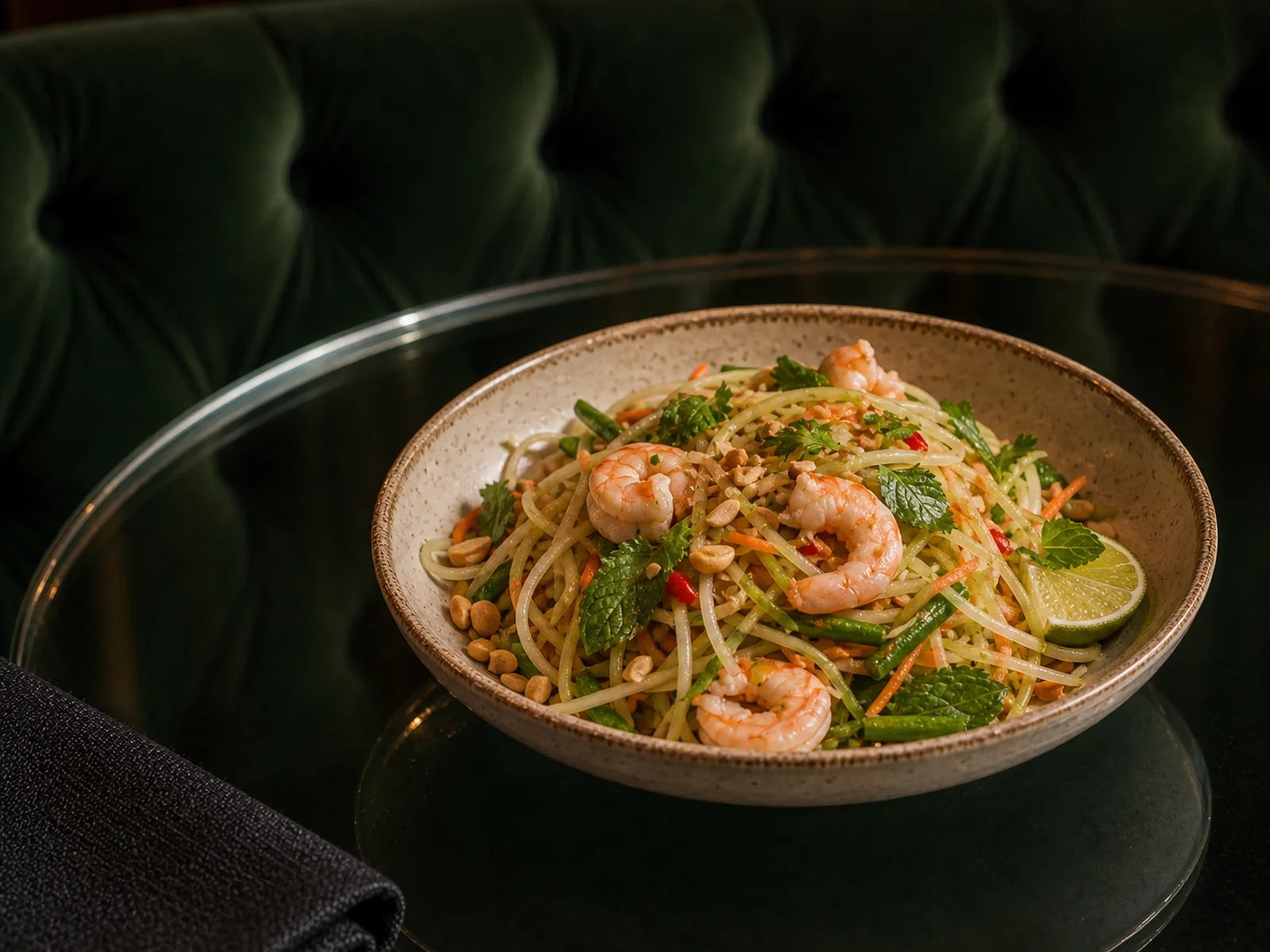Green Papaya Shrimp Salad