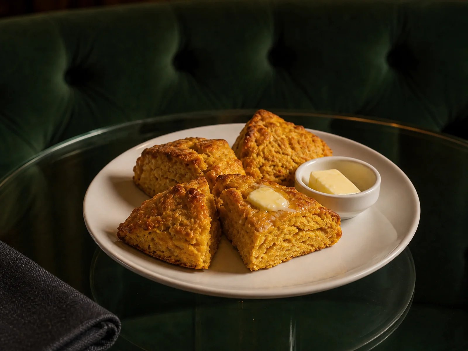 Pumpkin Damper Scones