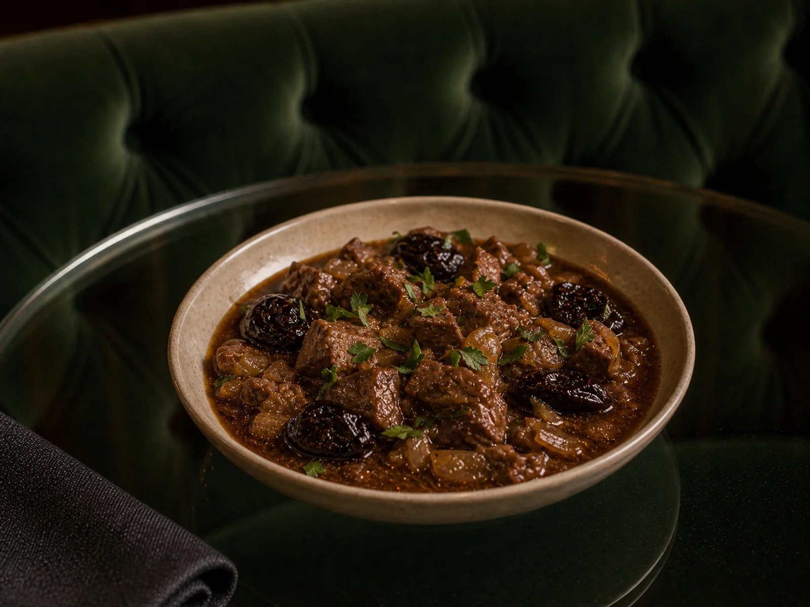 Lamb Stew with Plums