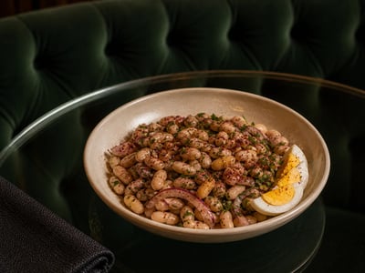 Sumaklı Fasulye Piyazı
