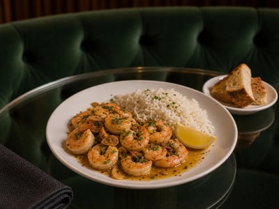 Camarones al Ajillo