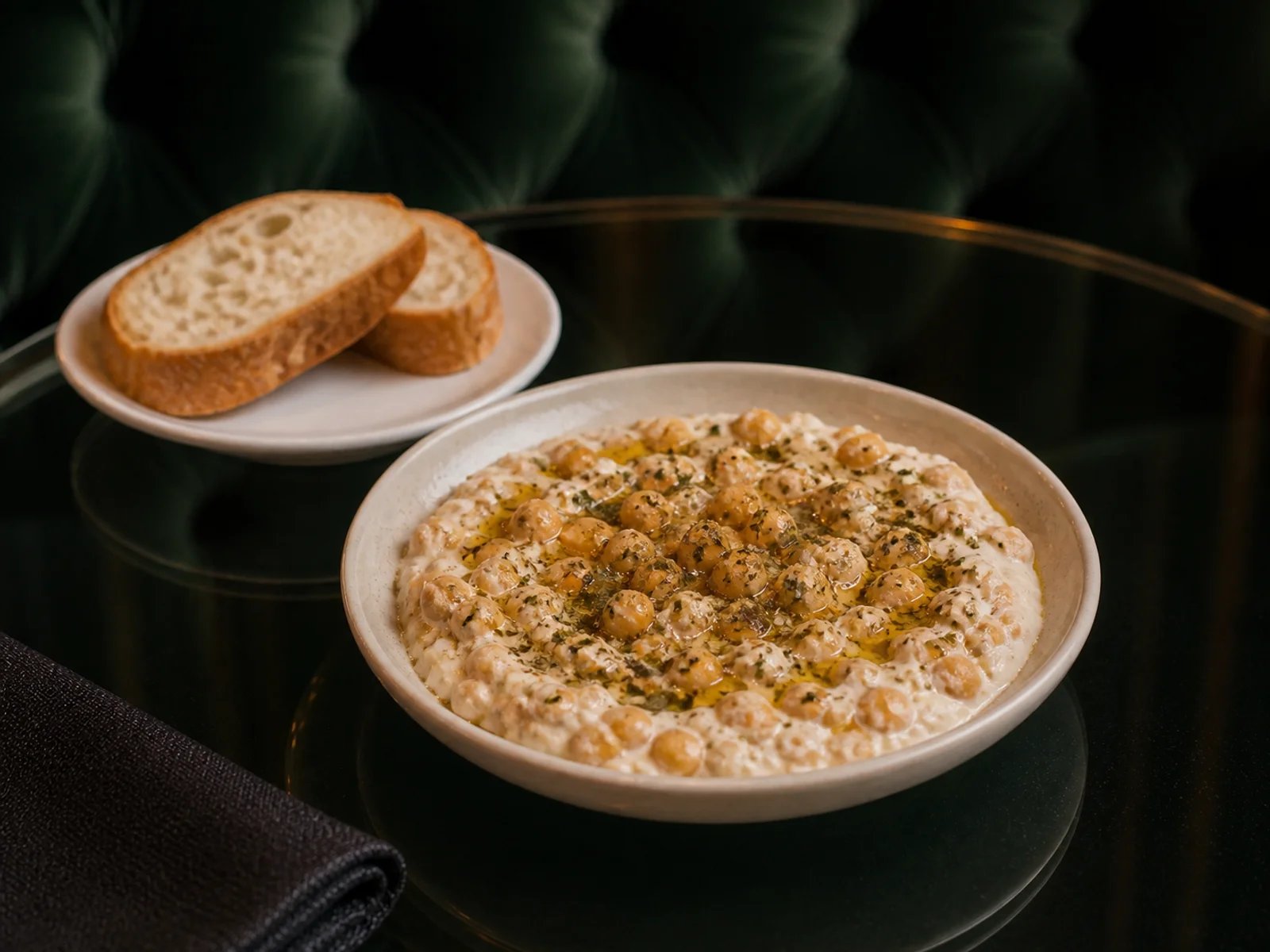 Chickpea Yogurt Mash