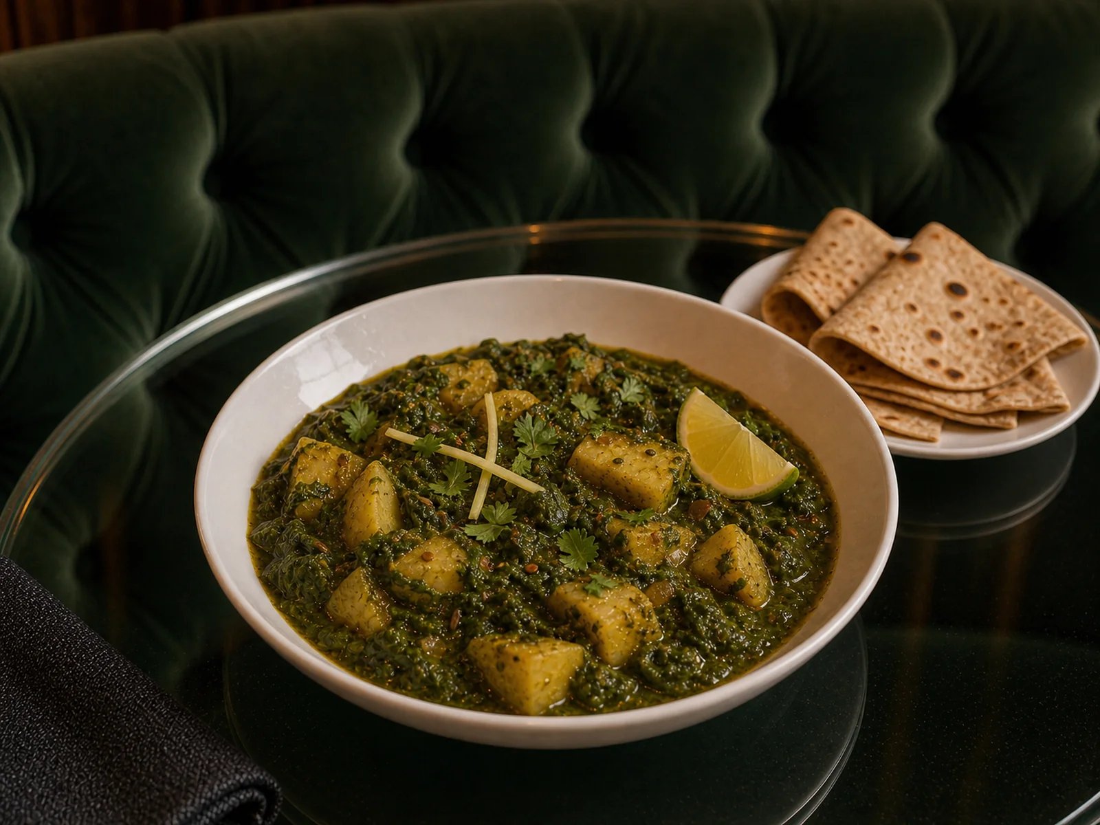 Saag Aloo