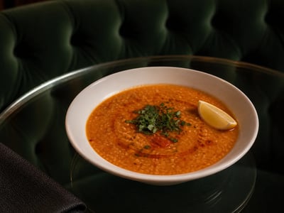Mercimekli Kısır Çorbası