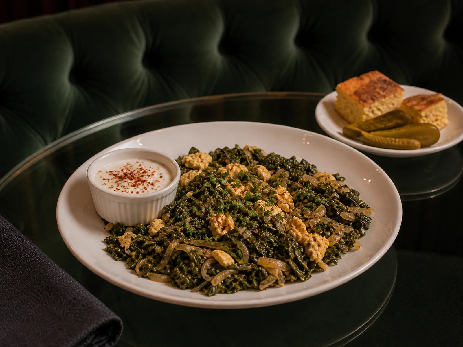 Zonguldak Sauteed Isput Greens