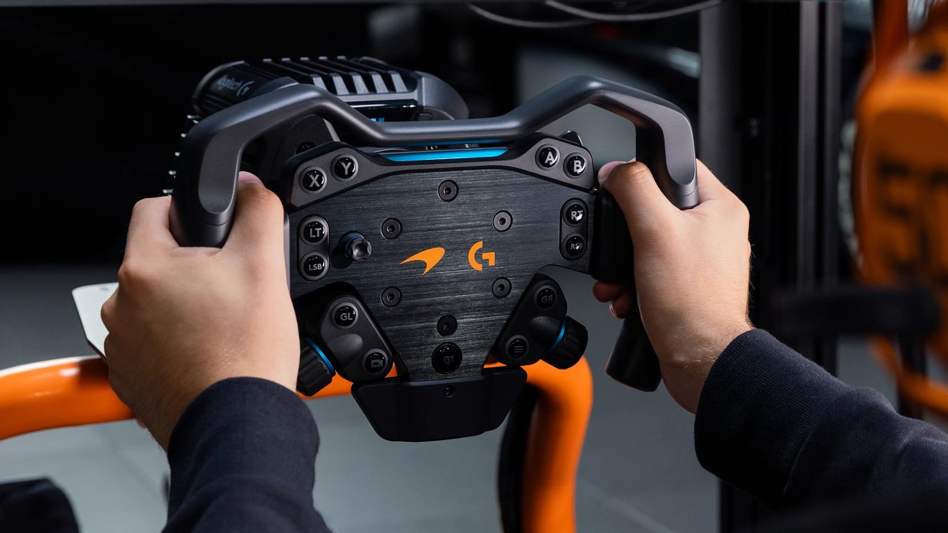 Logitech G RS 麥拿倫聯名蝶型方向盤