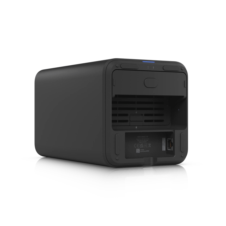 Ubiquiti UniFi UNAS-2-B Dual-bay / 2.5GbE / 黑色 網路儲存伺服器 (NAS)(黑色)