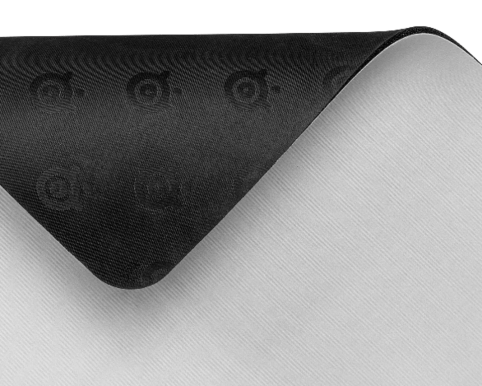 SteelSeries QcK Heavy 布質加厚滑鼠墊(67503)(L-白色)
