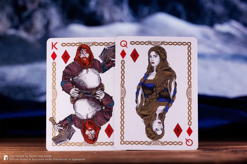 Room One Cards《God of War》Playing Cards 啤牌(Leviathan Axe Edition)