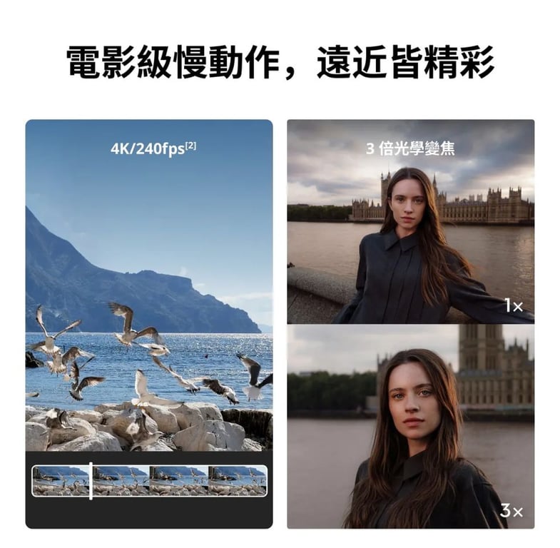 DJI Osmo Pocket 4P(標準套裝-經典黑)