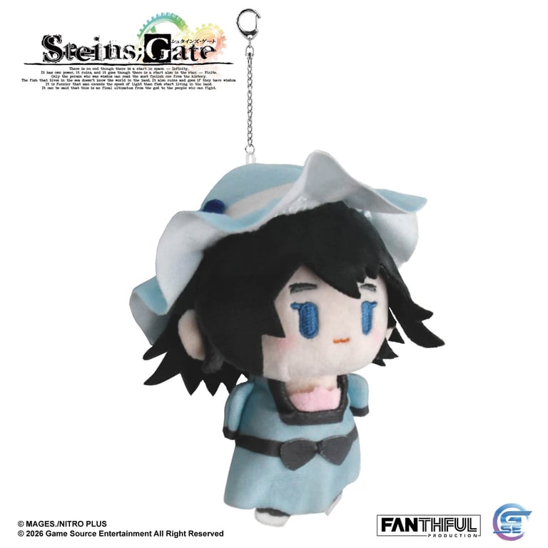 Fanthful《命運石之門》STEINS;GATE 毛絨掛件(椎名真由理)