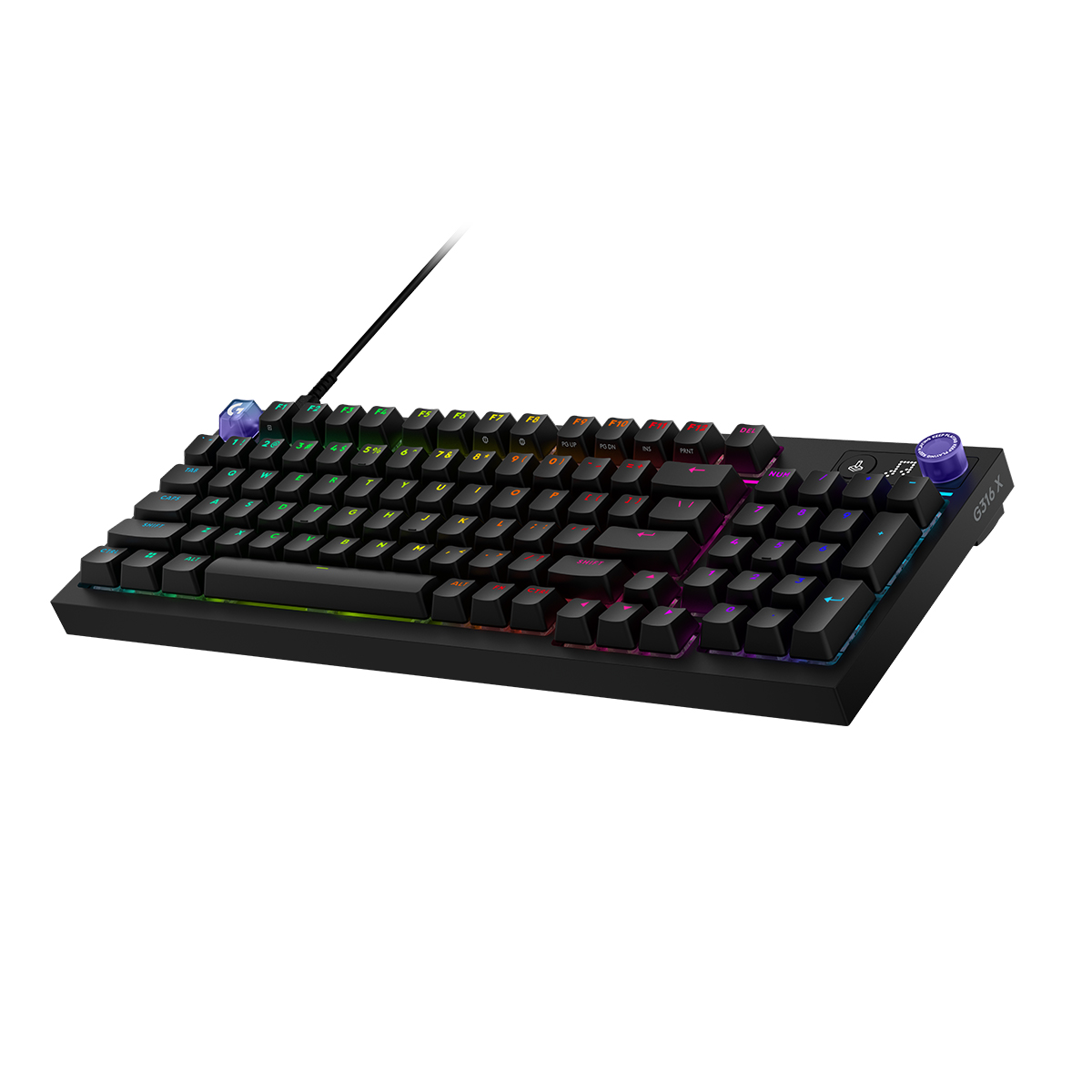 Logitech G316 X 98 8kHz 有線機械電競鍵盤(Linear-線性軸-黑色)