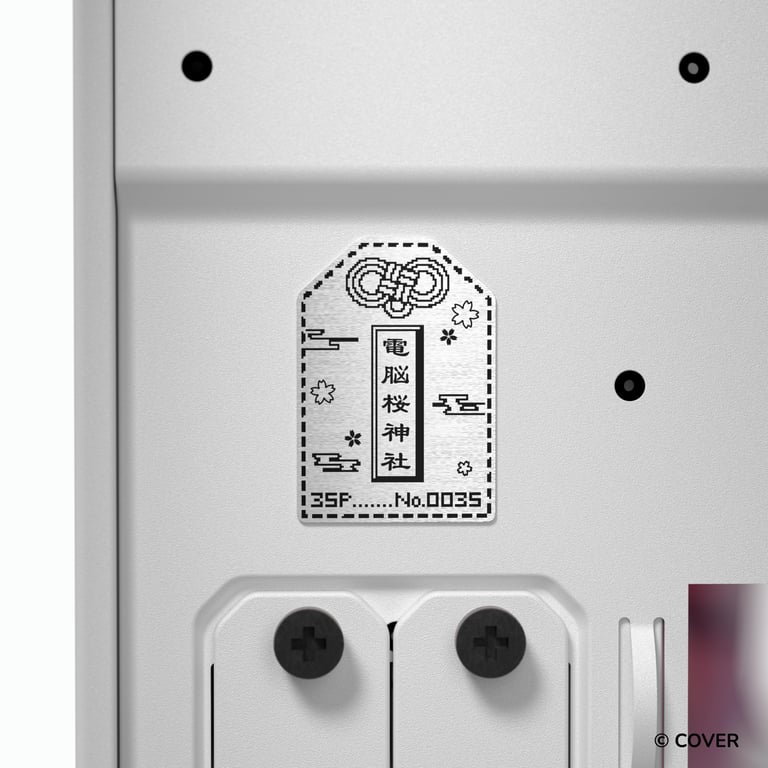 HYTE Y70 Sakura Miko 櫻巫女 雙腔中塔式 ATX機箱(白色)