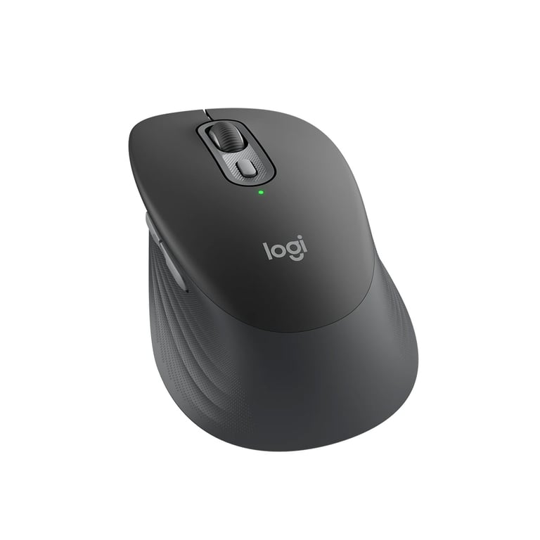 Logitech M840L 多工靜音無線滑鼠(大手版-石墨灰)