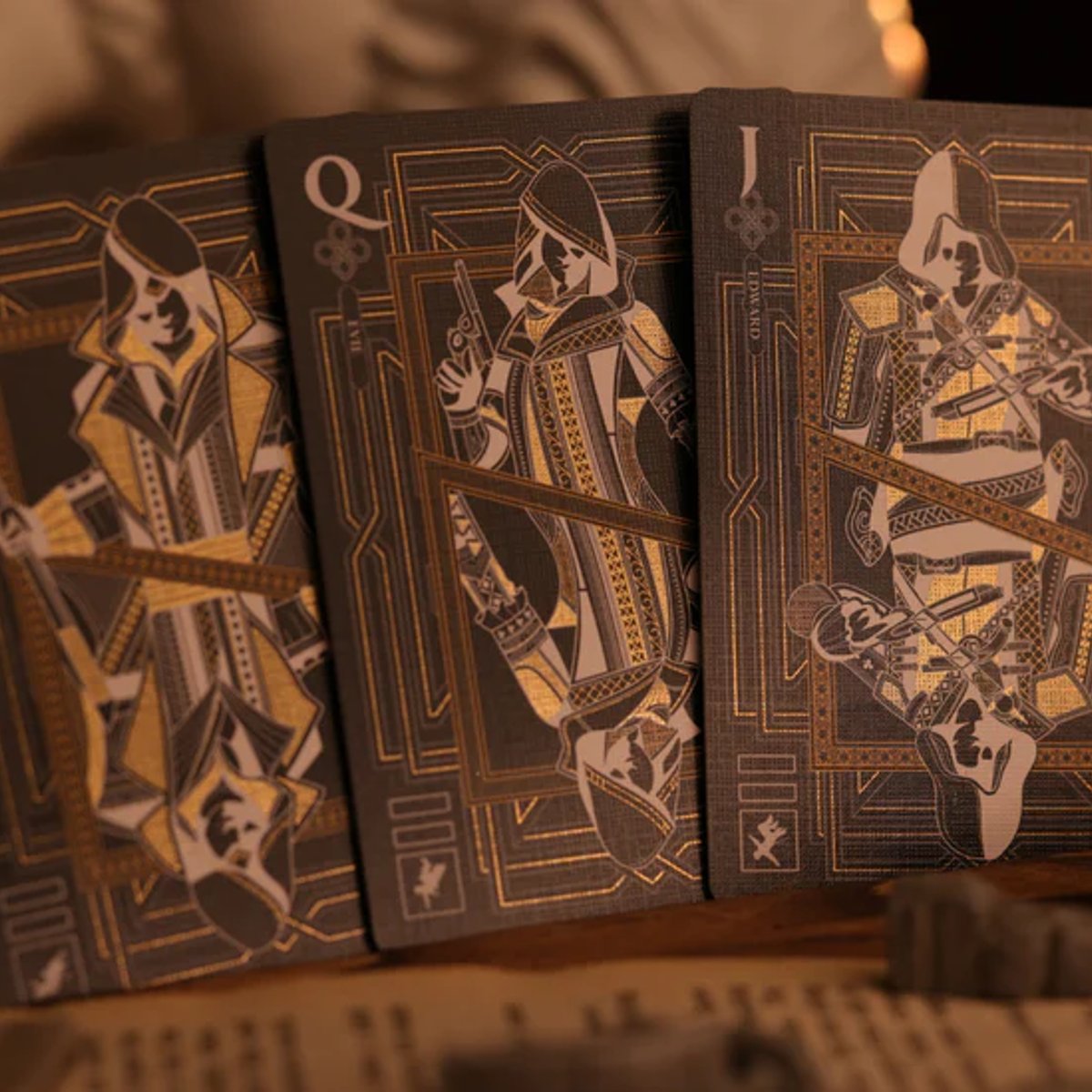 Room One Cards《Assassins Creed Legacy Ver. II》Playing Cards 啤牌(Onyx Hidden Blade Edition)