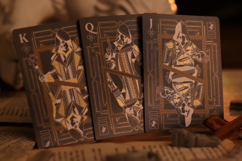 Room One Cards《Assassins Creed Legacy Ver. II》Playing Cards 啤牌(Onyx Hidden Blade Edition)