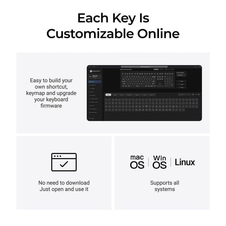 Keychron Q6 Ultra 8K (Q6U-P4) ZMK 108鍵 全鋁殼三模無線機械鍵盤(貝殼白-Gateron Jupiter 香蕉軸)