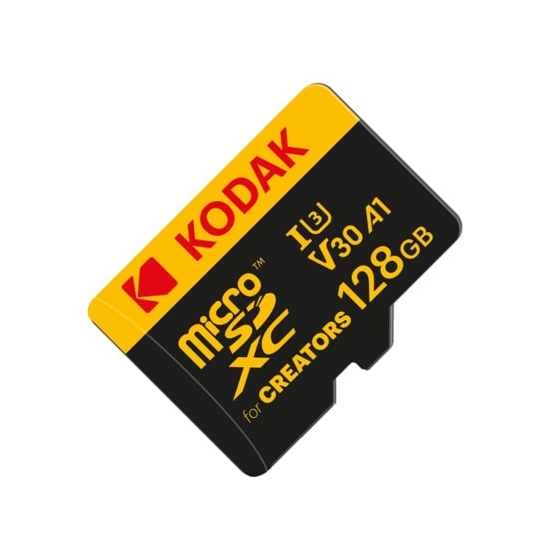 Kodak 柯達 V30 Creator系列 Class 10 UHS I U3 (with adaptor) microSD 記憶卡(128GB)