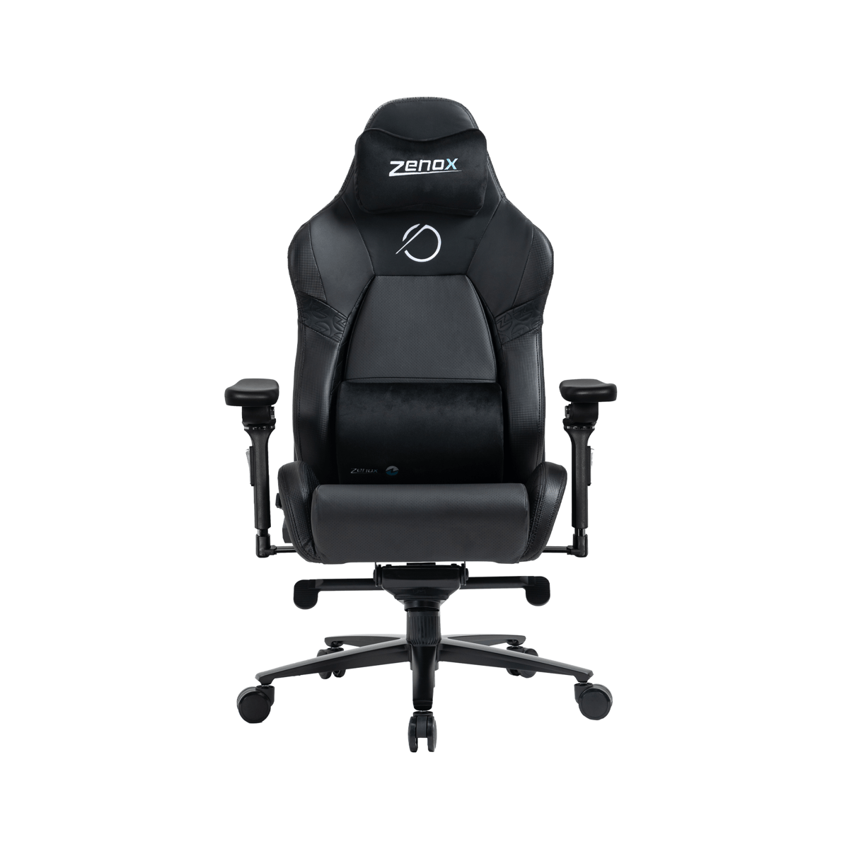 C256A Zenox Jupiter MK-2 人體工學高背電競椅(5D 扶手)(Leather/Carbon)