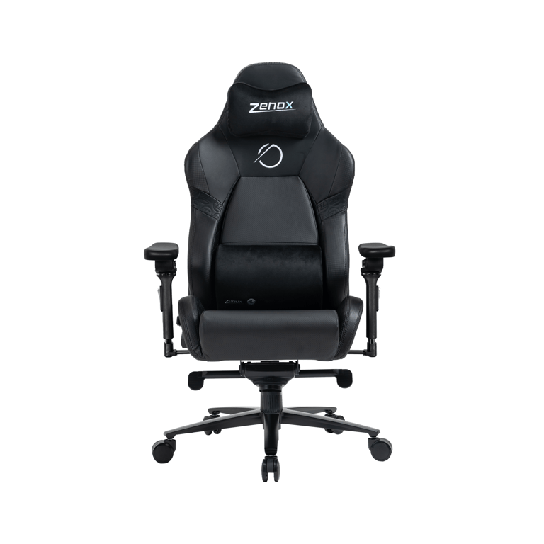 C256A Zenox Jupiter MK-2 人體工學高背電競椅(5D 扶手)(Leather/Carbon)