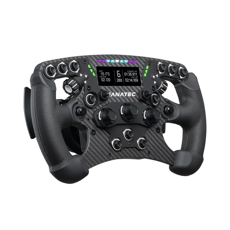 FANATEC ClubSport Formula V3方向盤 (皮革)