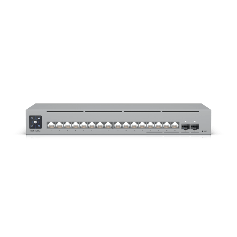 Ubiquiti UniFi Pro Max 16 16-Port 2.5GbE / Etherlighting 專業燈效交換機