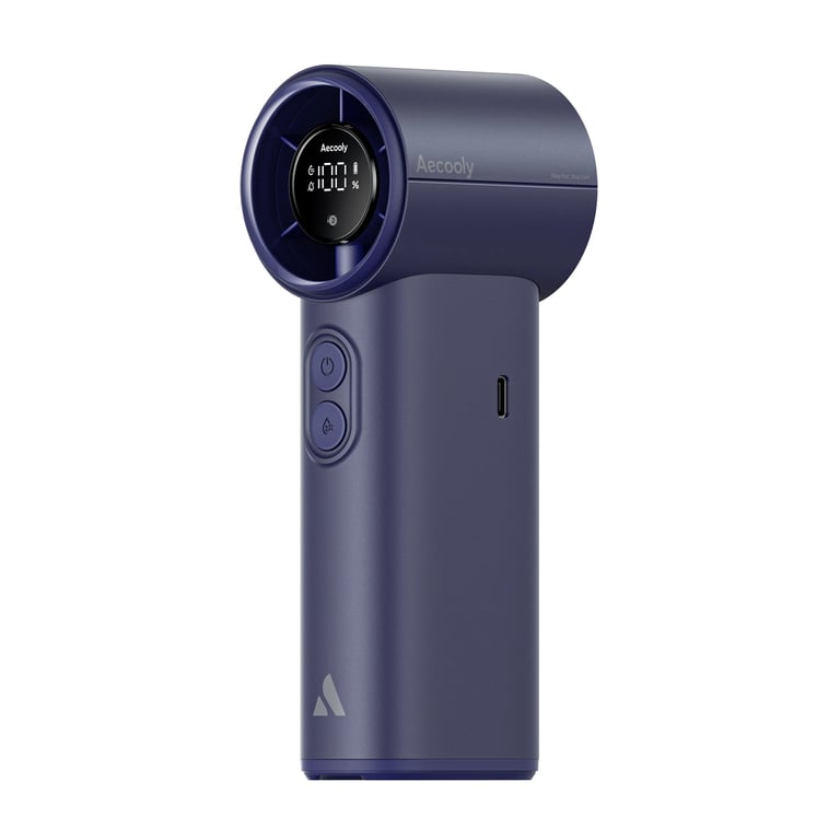 Aecooly Cold Air PM02 氣動冰霧高速風扇(藍色)