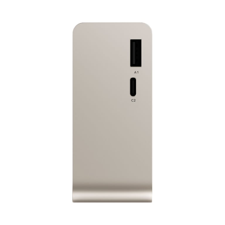 MOMAX 1-PAC Pass Mini+ 10000mAh 2合1內建伸縮充電線移動電源(IP171)(鈦色)