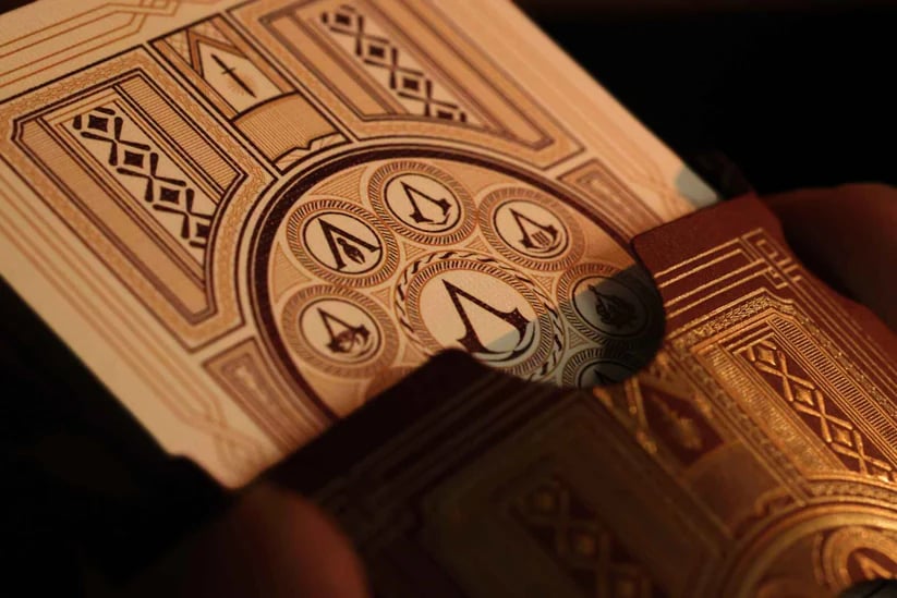 Room One Cards《Assassins Creed Legacy Ver. II》Playing Cards 啤牌(Garnet Signature Edition)