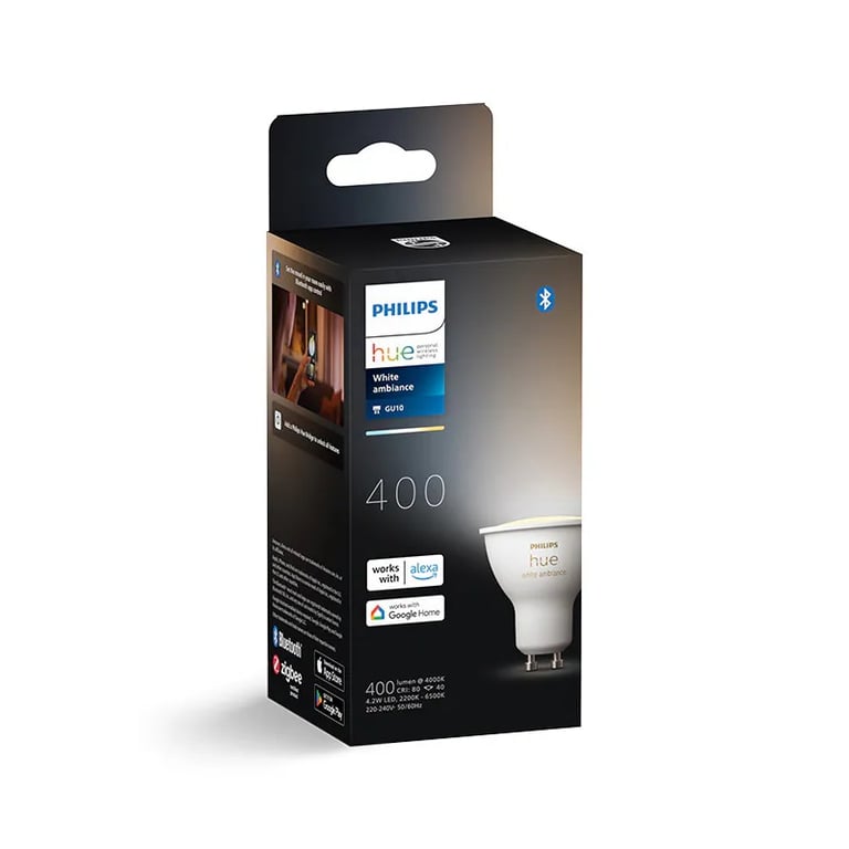 Philips Hue White Ambiance 4.2W GU10 黃白光智能燈泡