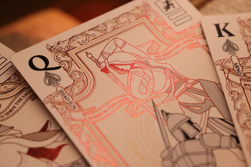 Room One Cards《Assassins Creed Legacy Ver. II》Playing Cards 啤牌(Garnet Signature Edition)