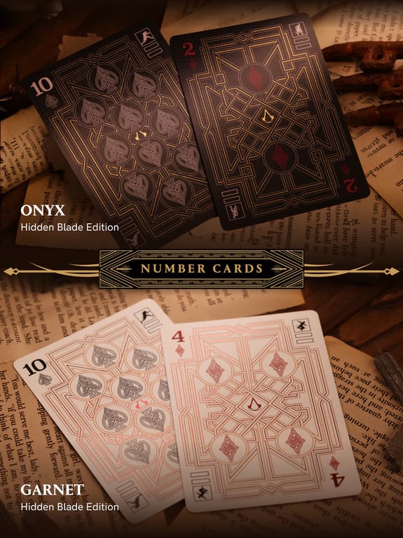Room One Cards《Assassins Creed Legacy Ver. II》Playing Cards 啤牌(COLLECTORS 套裝)