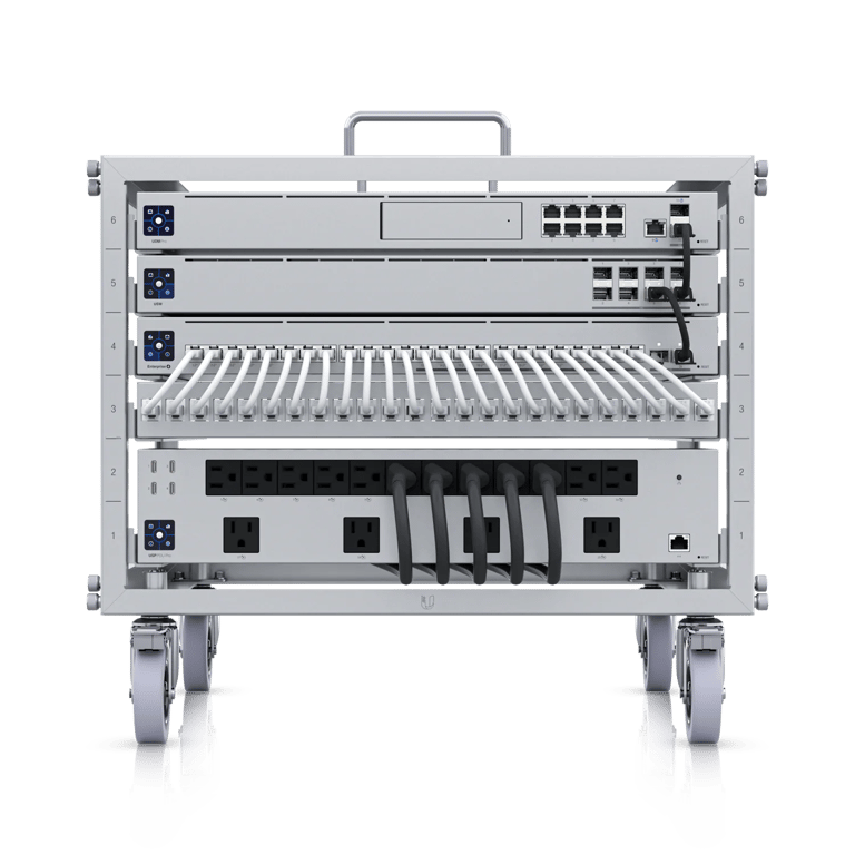 Ubiquiti UniFi Toolless Mini Rack 6U / 靜音 / 免工具 微型機櫃