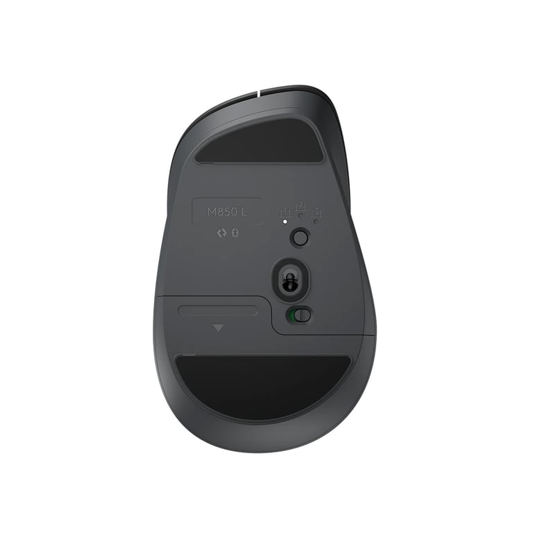 Logitech M850L 多工舒適無線滑鼠(大手版-石墨灰)