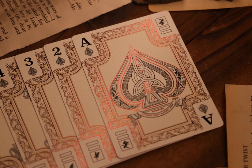 Room One Cards《Assassins Creed Legacy Ver. II》Playing Cards 啤牌(Garnet Signature Edition)
