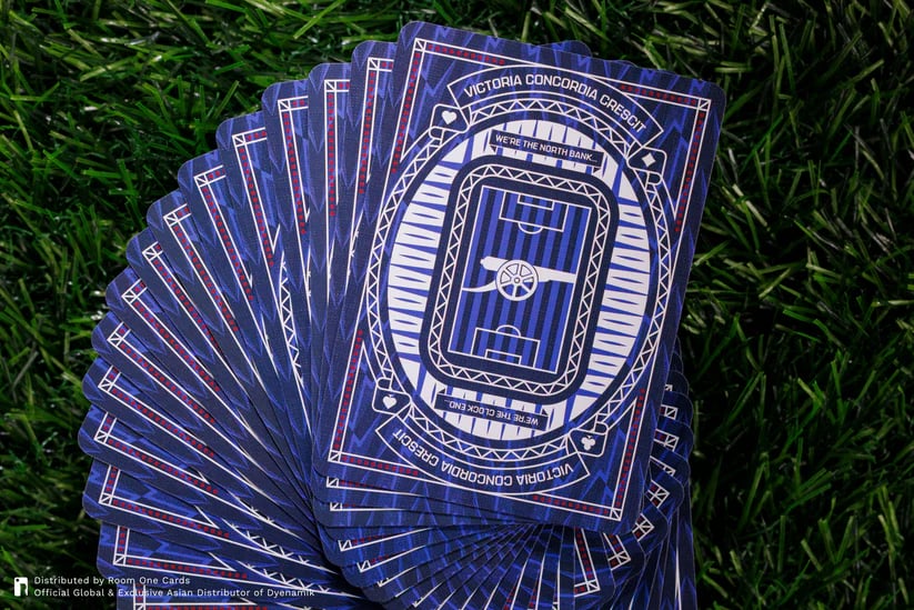 Room One Cards《Arsenal FC》Playing Cards 啤牌(Away)