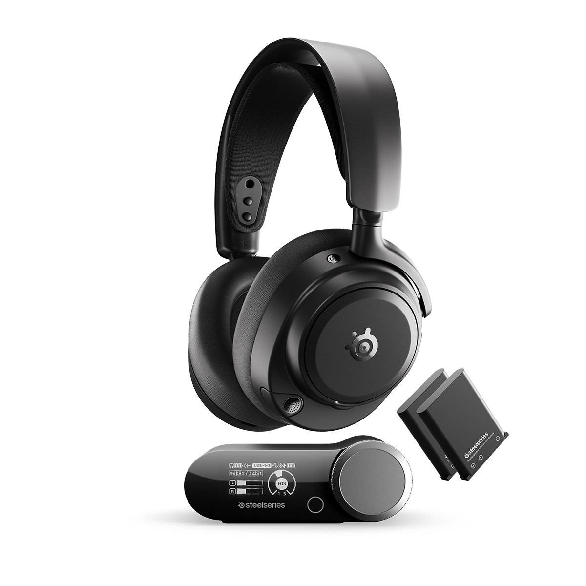 SteelSeries Arctis Nova Pro Omni ANC主動降噪 無線遊戲耳機(61721)(黑色)