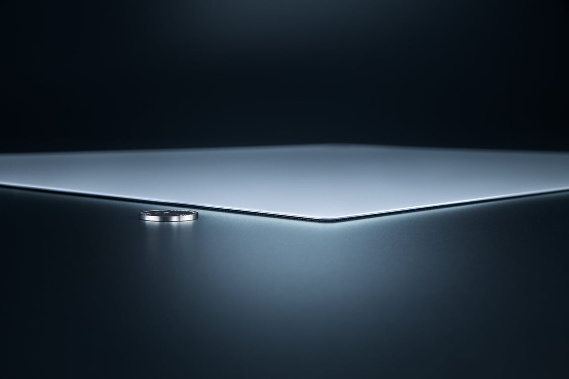 Razer Atlas Pro 超薄鋼化玻璃滑鼠墊(白色)