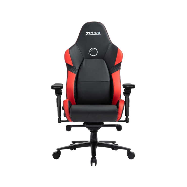 C256C Zenox Jupiter MK-2 人體工學高背電競椅(5D 扶手)(Leather/Red)