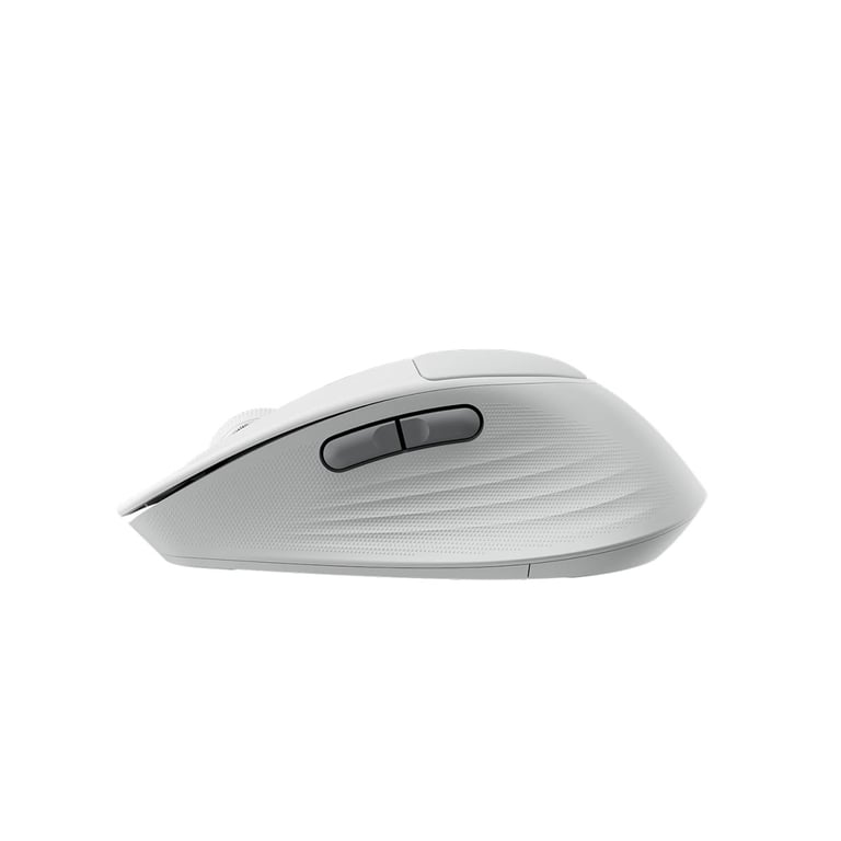 Logitech M850L 多工舒適無線滑鼠(大手版-珍珠白)