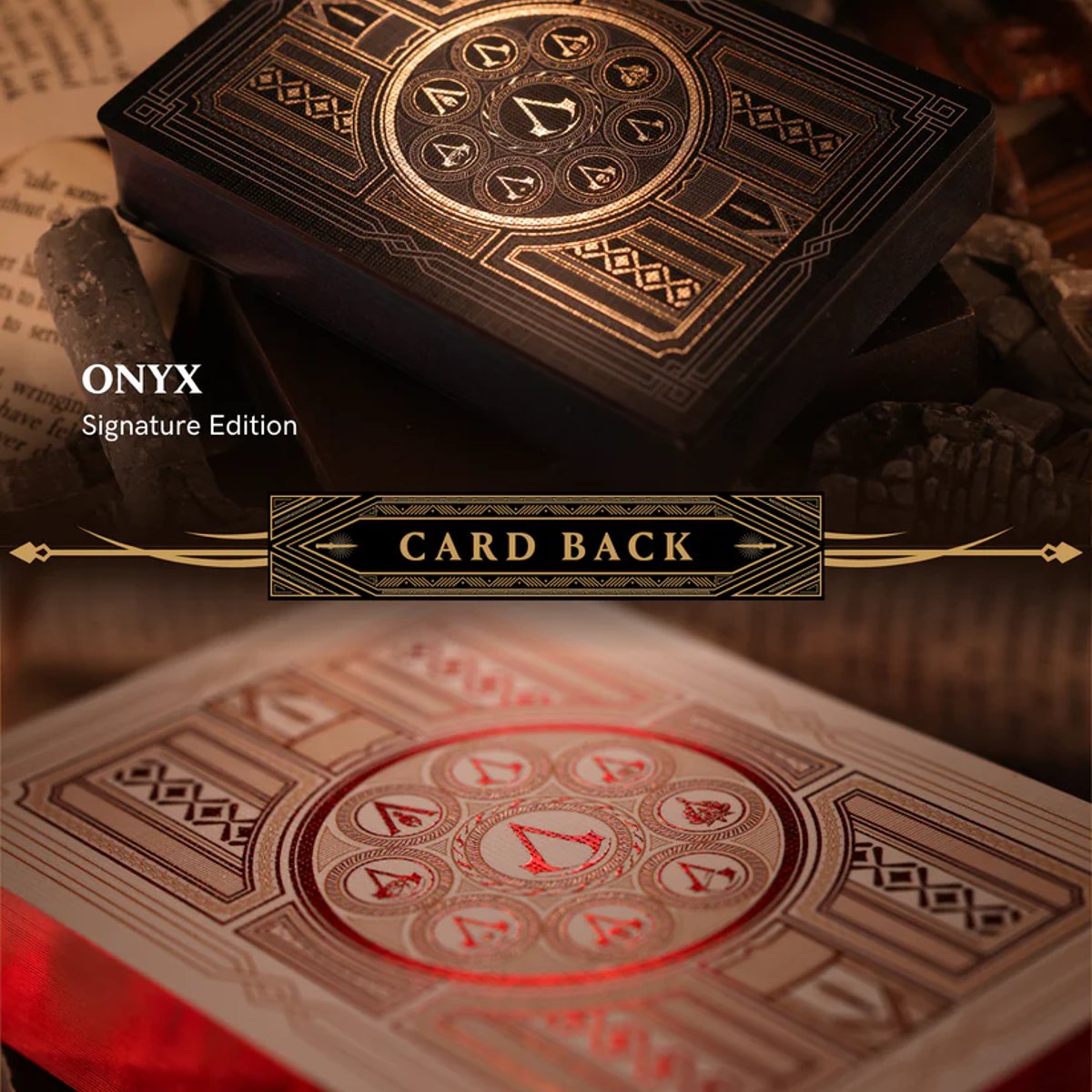 Room One Cards《Assassins Creed Legacy Ver. II》Playing Cards 啤牌(HALF-BRICK套裝)