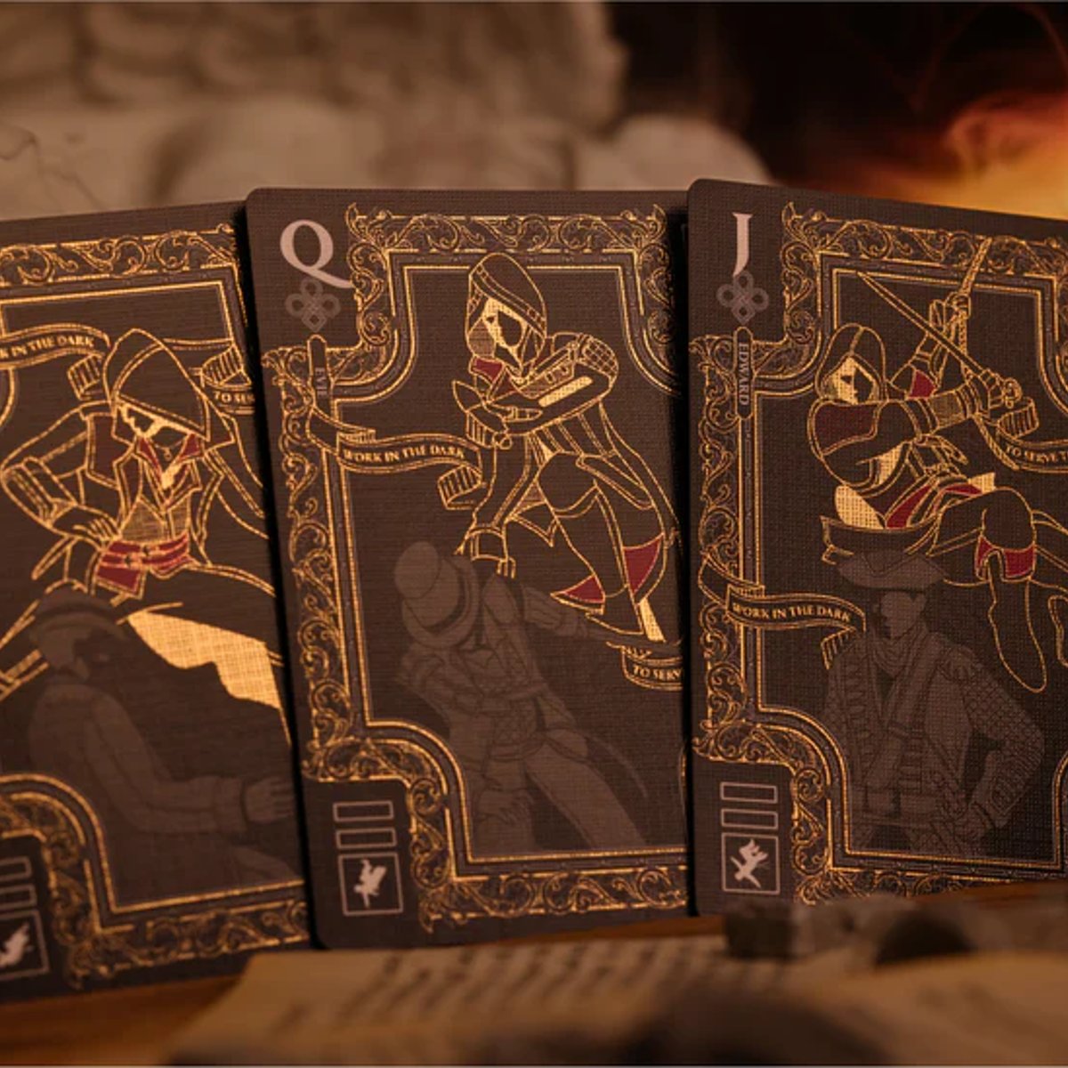 Room One Cards《Assassins Creed Legacy Ver. II》Playing Cards 啤牌(Onyx Signature Edition)